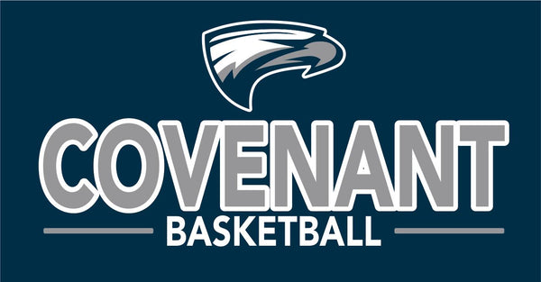 Covenant Basketball - Navy Crewneck Sweatshirt