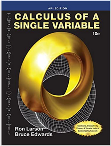 Used Book - Calculus of a Single Variable  - Math H Calc  and AP Calc AB & BC
