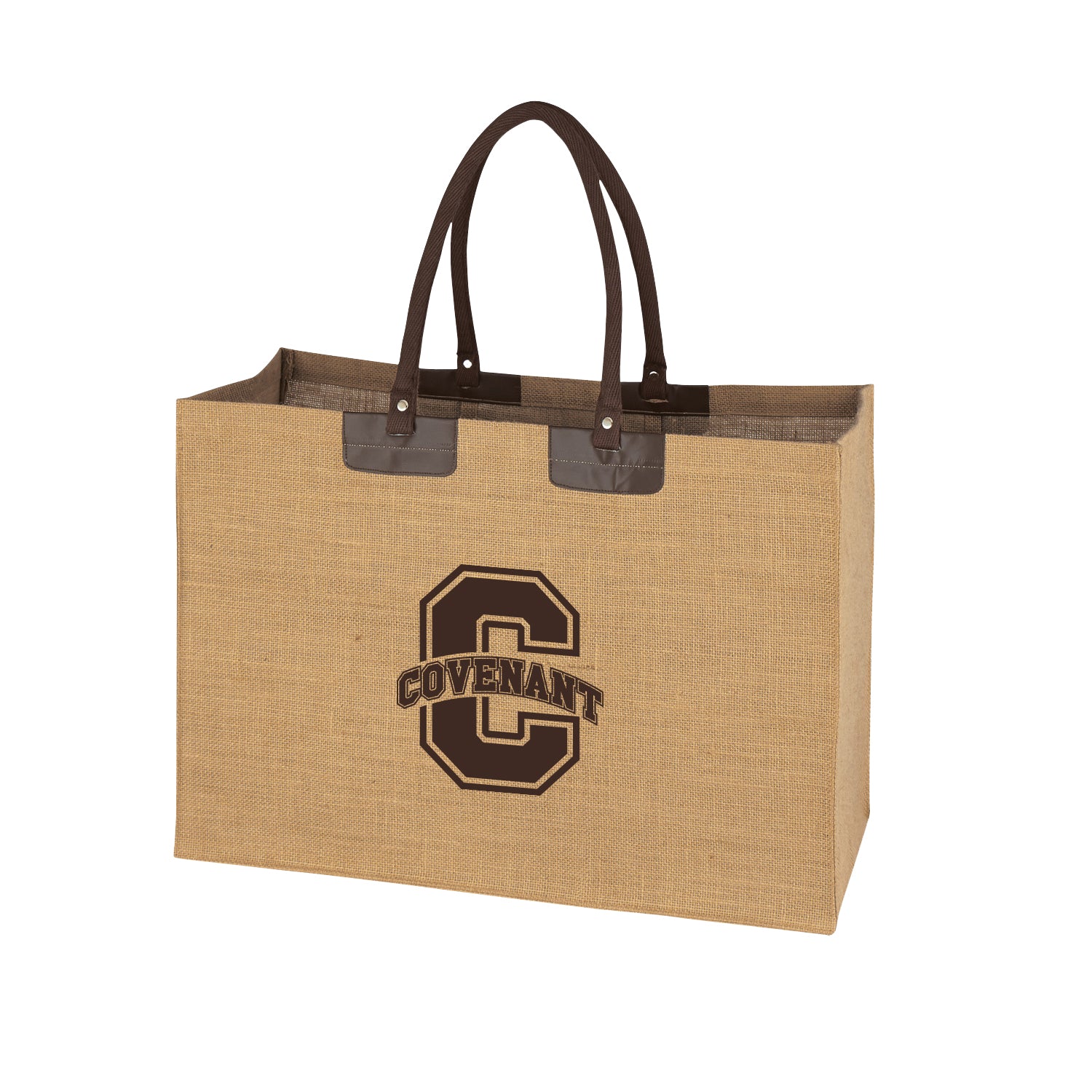 Covenant Jute Tote Bag