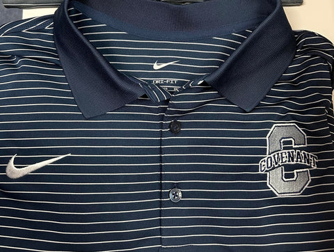 Nike Mens Polo - embroidered logo - NEW Stripes and Solids!