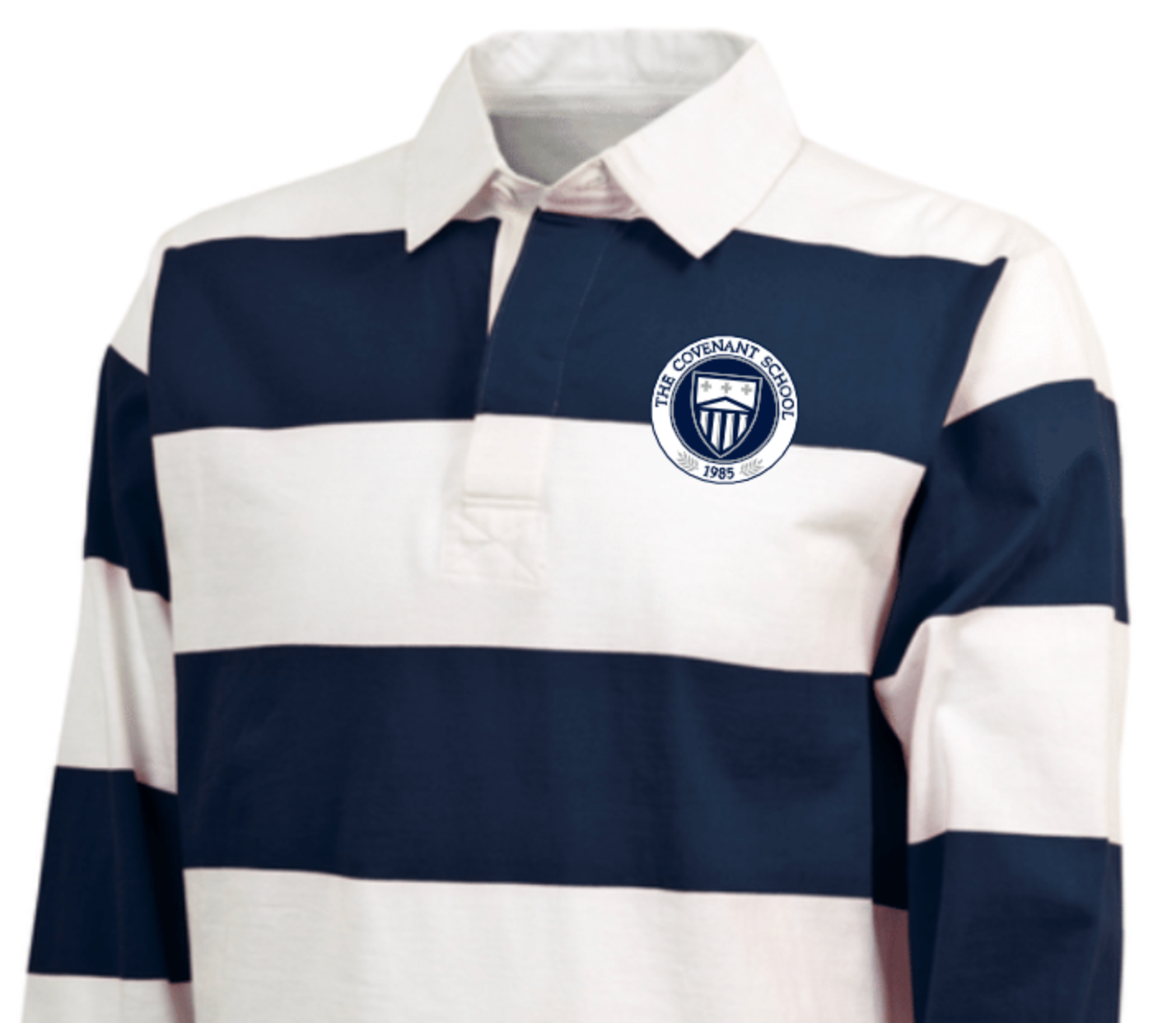 Rugby Shirts - Navy/White Stripe