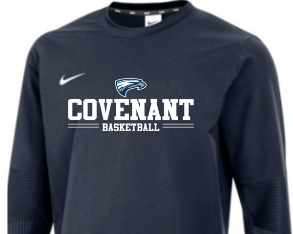 Covenant Basketball - Navy Crewneck Sweatshirt