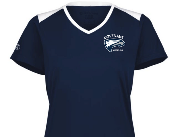 Covenant - ALL Winter Sports - Color Block Short Sleeve - Navy