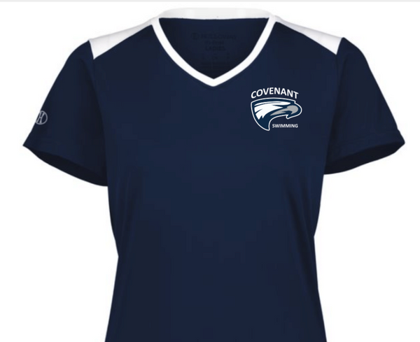 Covenant - ALL Winter Sports - Color Block Short Sleeve - Navy