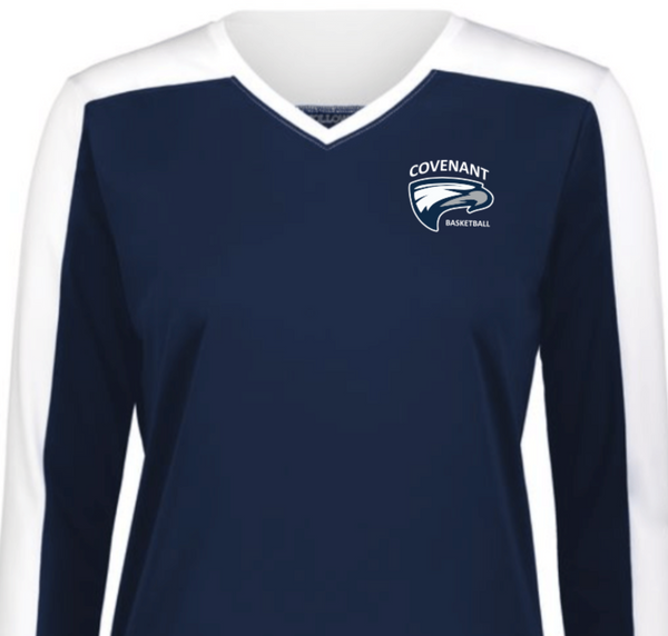Covenant - ALL Winter Sports - Color Block Long Sleeve - Navy