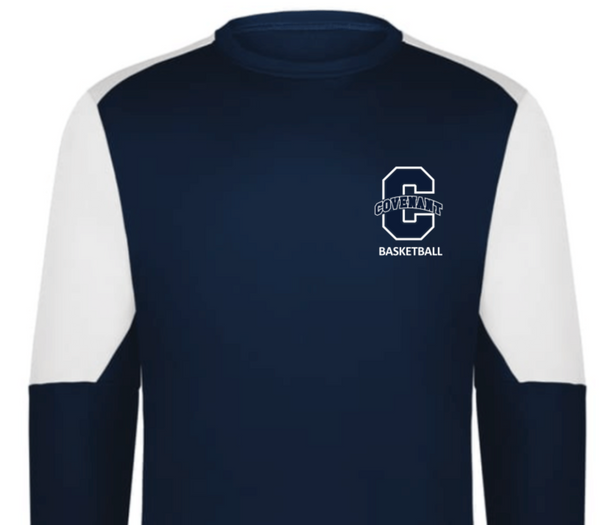 Covenant - ALL Winter Sports - Color Block Crewneck Sweatshirt - Navy