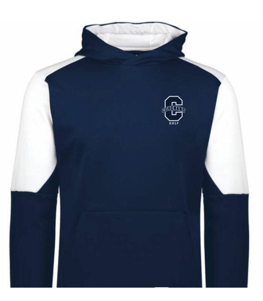 Covenant Spring Sports - Color Block Hoodie Sweatshirt - Navy