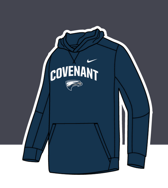 Covenant 2024/25 Hoodie - Nike Youth Therma - New Colors Added!