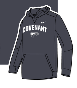 Covenant 2024/25 Hoodie - Nike Youth Therma - New Colors Added!