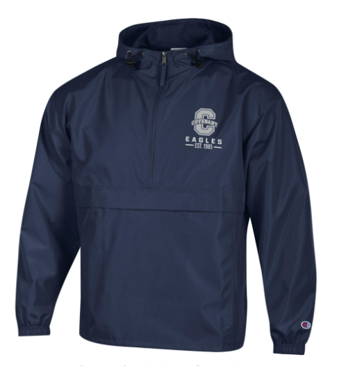 1/4 Zip Pack N Go Windbreaker Jacket