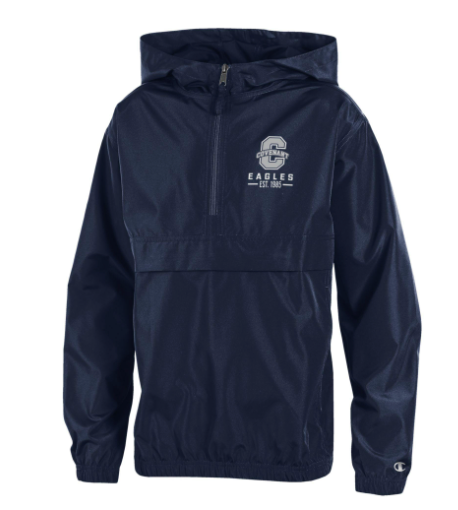 1/4 Zip Pack N Go Windbreaker Jacket