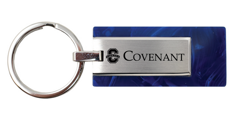 Keychain - Navy Marble