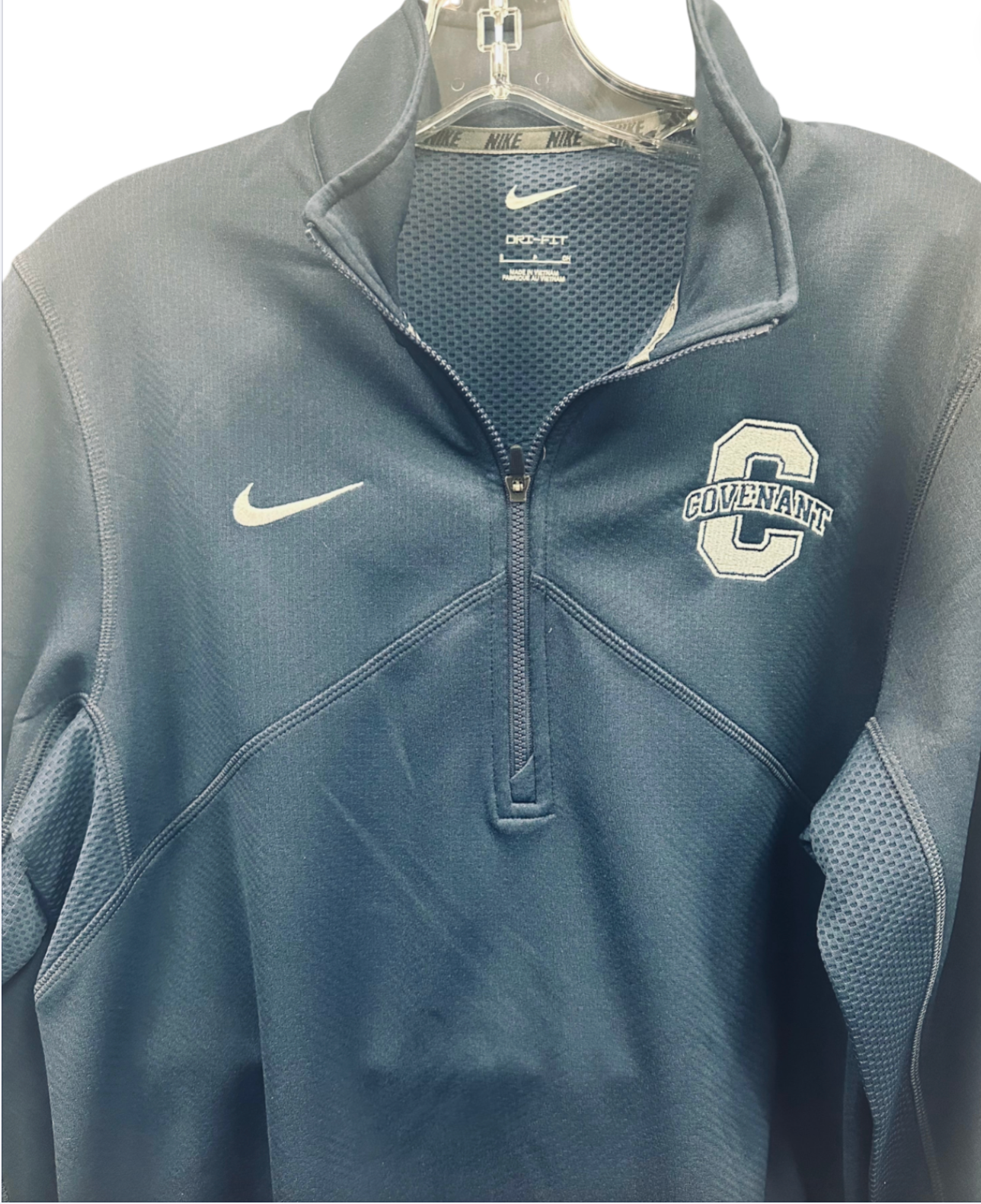 Nike 1/4 Zip Pullover - Navy Covenant C