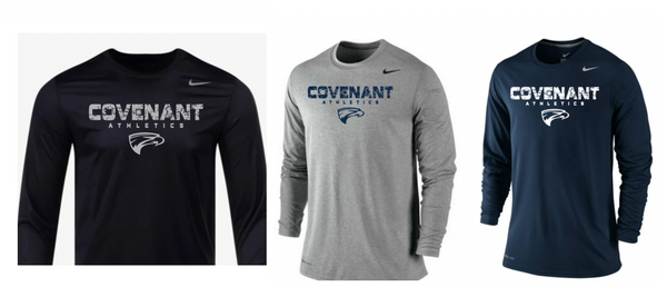 Covenant Coaches - Nike LONG Sleeve Performance T