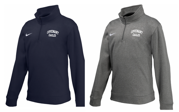 1/4 Zip Nike Pullover - Youth Therma
