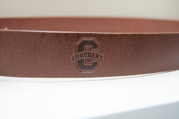 Belt - Leather Stamped - Covenant C
