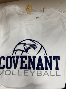 Covenant Volleyball - PAST SEASON ITEM-  Short Sleeve Cotton