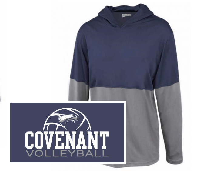 Covenant Volleyball - PAST SEASON ITEM - Lightweight Hoodie