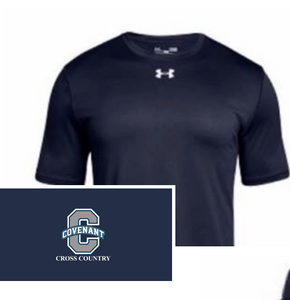 Covenant Cross Country Logo - UA SS/LS Drifit T-Shirt