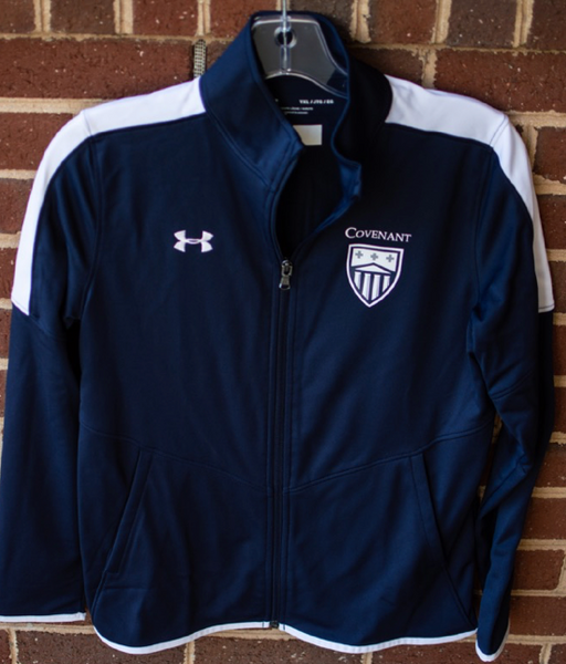 Full Zip - UA Navy with Shield - womens sizes added!