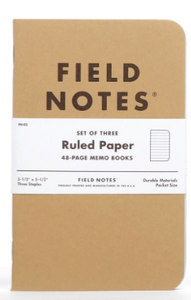 SS - Field Notes - required for 9th grade English