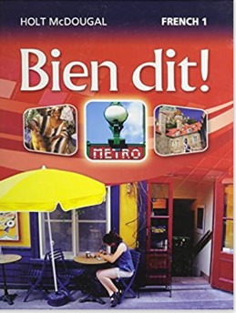 Bien Dit - French Textbooks - FRENCH 1, 2 & 3