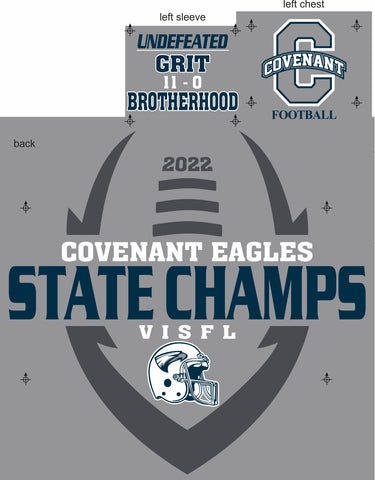 Covenant Football Championship SS T-shirt